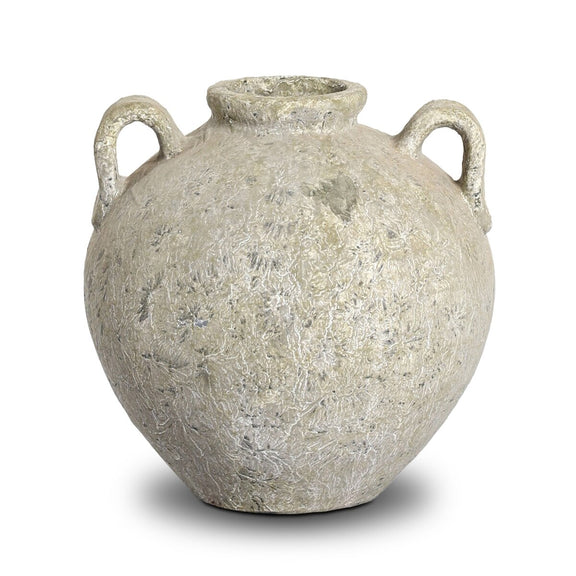 Solie Vessel - Aged Taupe Terracotta