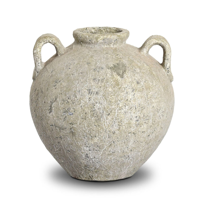 Solie Vessel - Aged Taupe Terracotta