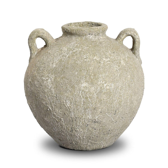 Solie Vessel - Aged Taupe Terracotta