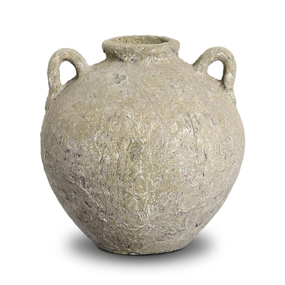 Solie Vessel - Aged Taupe Terracotta