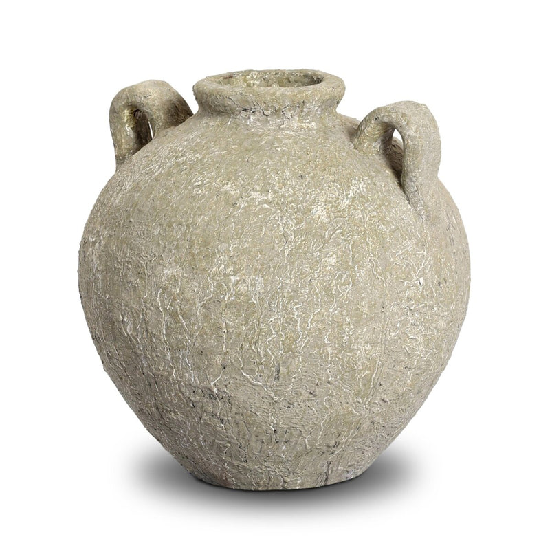 Solie Vessel - Aged Taupe Terracotta