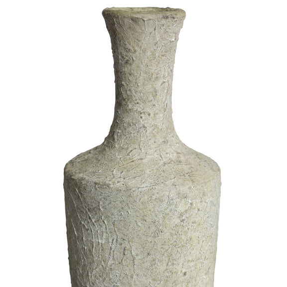 Orvie Vessel - Aged Taupe Terracotta
