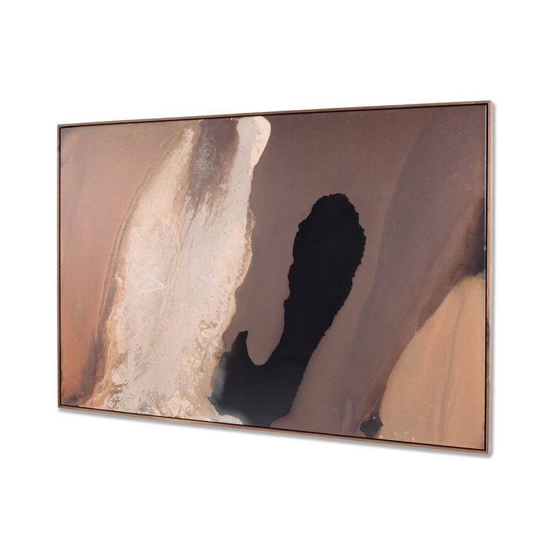 Deep Earth No. 1 by Brooke Noel Morgan - Walnut Floater