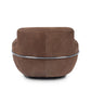 Brahms Swivel Chair - Nubuck Tobacco