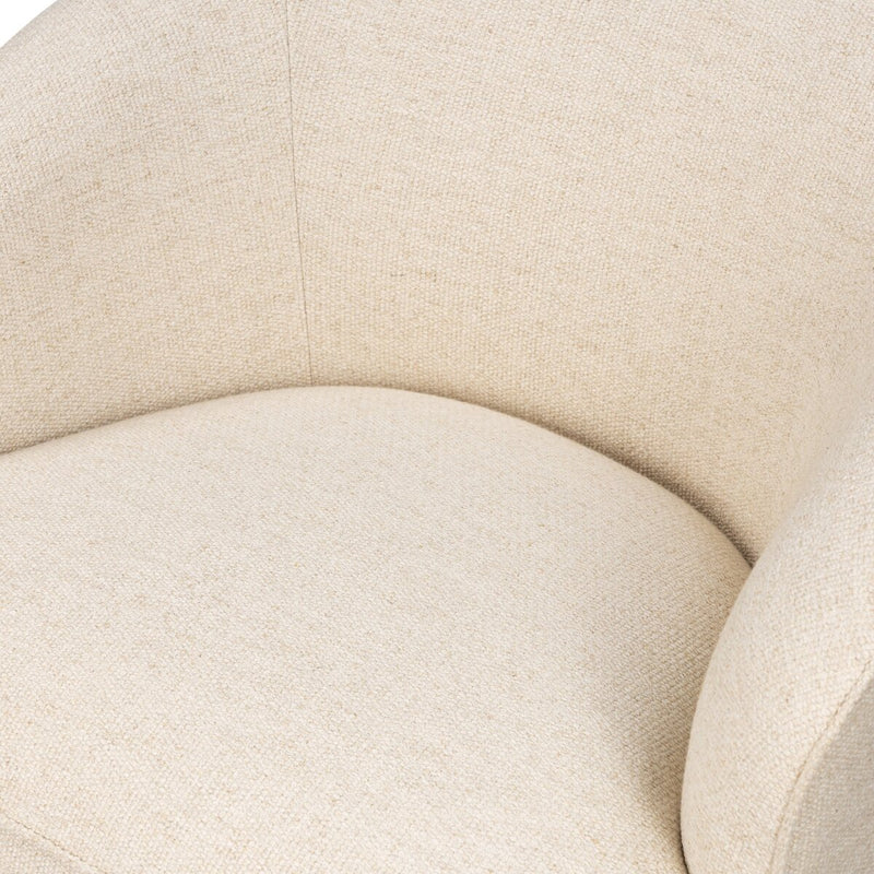 Lonnie Swivel Chair - Merida Natural