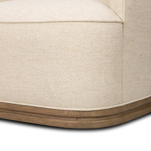 Lonnie Swivel Chair - Merida Natural