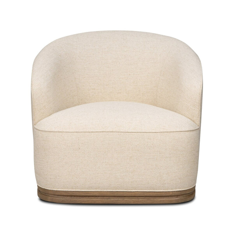 Lonnie Swivel Chair - Merida Natural