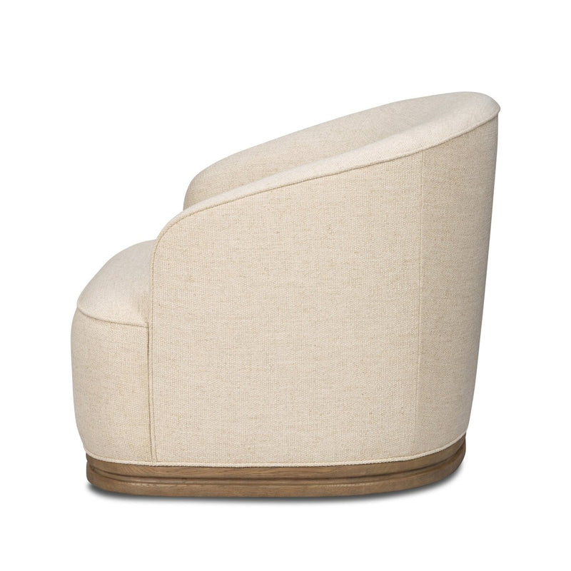 Lonnie Swivel Chair - Merida Natural