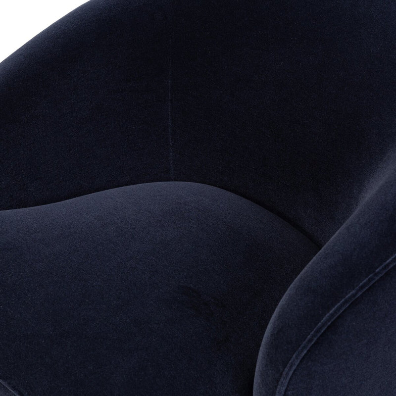 Lonnie Swivel Chair - Monte Navy