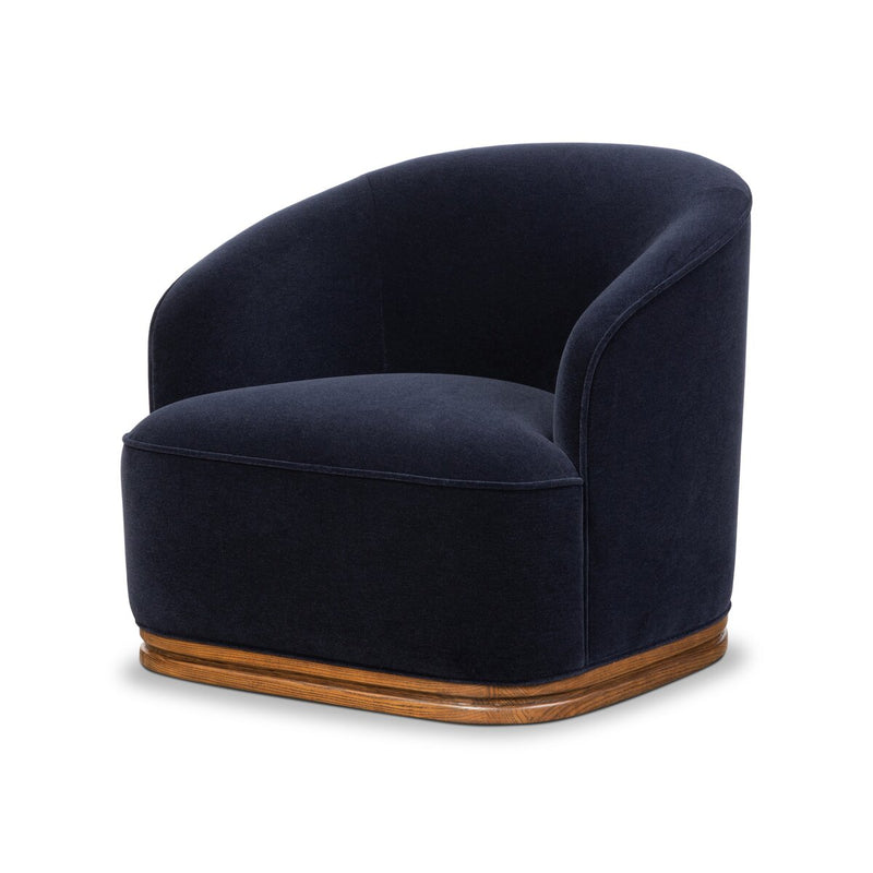 Lonnie Swivel Chair - Monte Navy