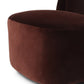 Cersei Swivel Chair - Surrey Plum