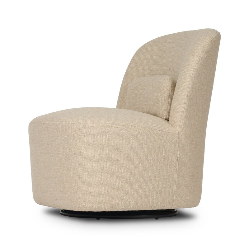 Cersei Swivel Chair - Merida Taupe