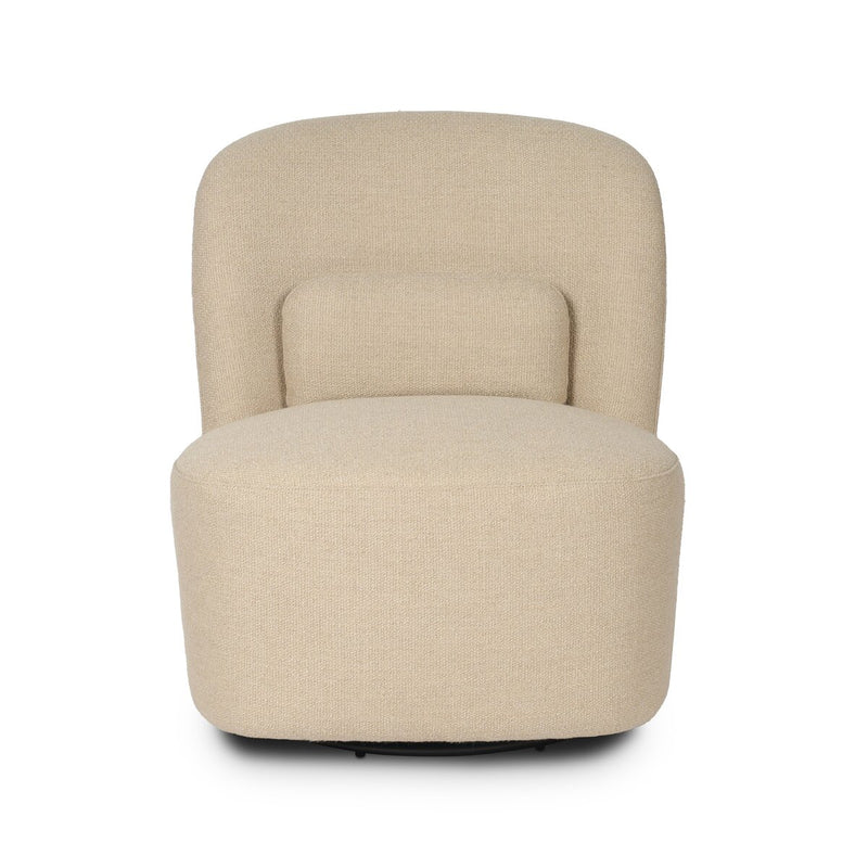 Cersei Swivel Chair - Merida Taupe