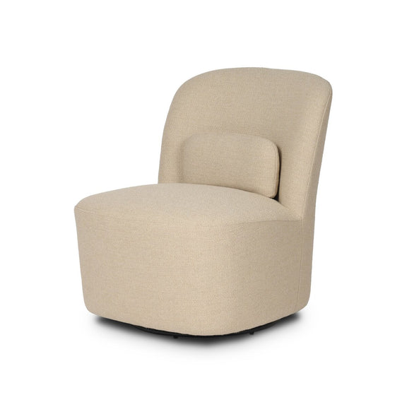 Cersei Swivel Chair - Merida Taupe