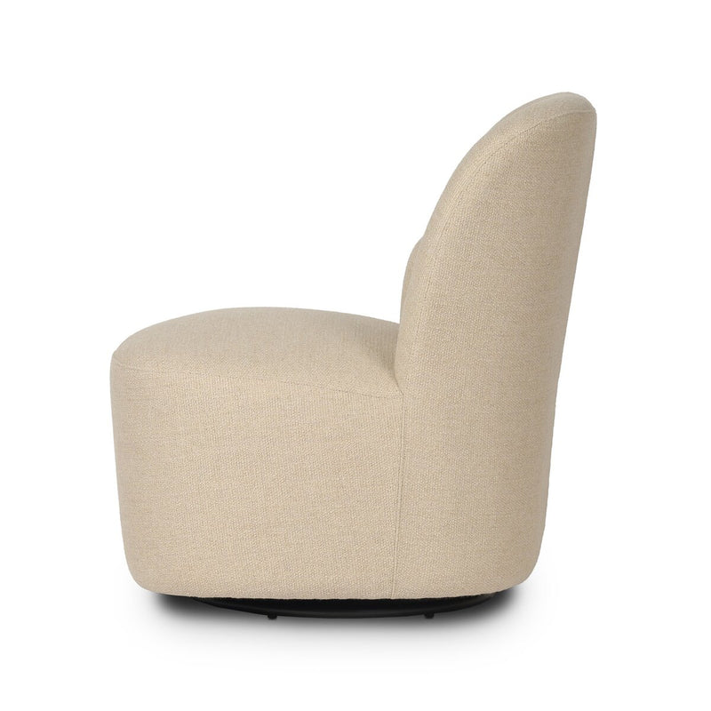 Cersei Swivel Chair - Merida Taupe