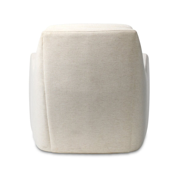 Elowen Swivel Chair - Crypton Nomad Snow