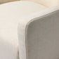 Elowen Swivel Chair - Crypton Nomad Snow