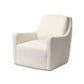 Elowen Swivel Chair - Crypton Nomad Snow