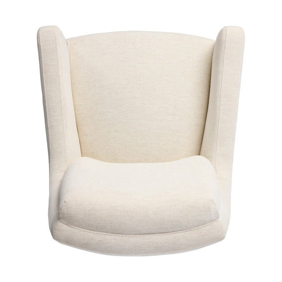 Elowen Swivel Chair - Crypton Nomad Snow