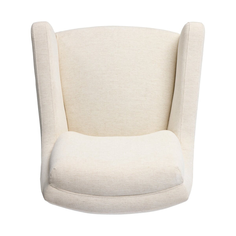 Elowen Swivel Chair - Crypton Nomad Snow