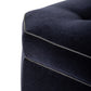 Tonna Cocktail Ottoman - Monte Navy