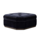 Tonna Cocktail Ottoman - Monte Navy