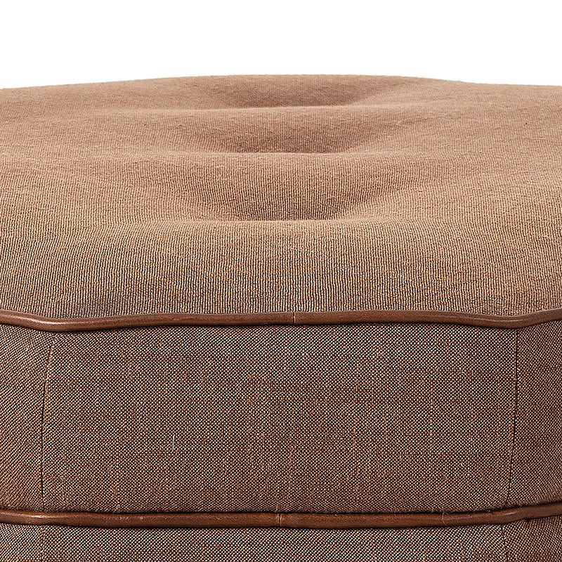 Tonna Cocktail Ottoman - Savoy Sienna