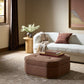 Tonna Cocktail Ottoman - Savoy Sienna
