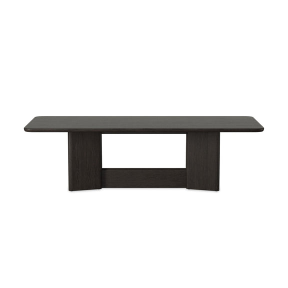 Nadine Dining Table - Smoked Black Oak Veneer