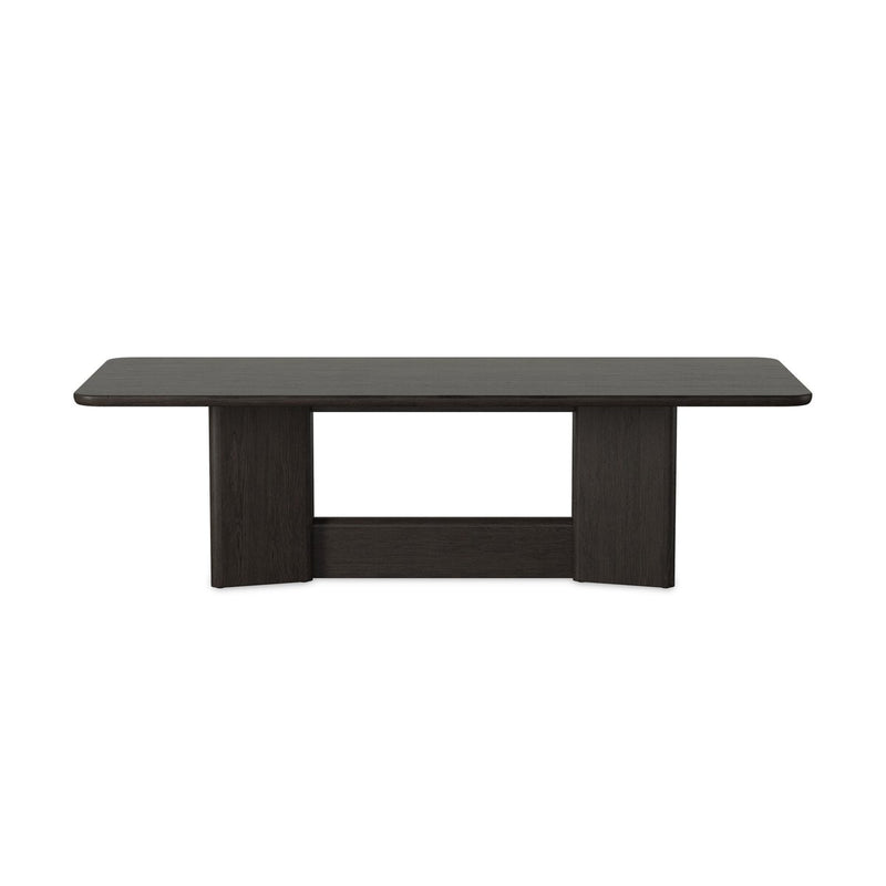 Nadine Dining Table - Smoked Black Oak Veneer