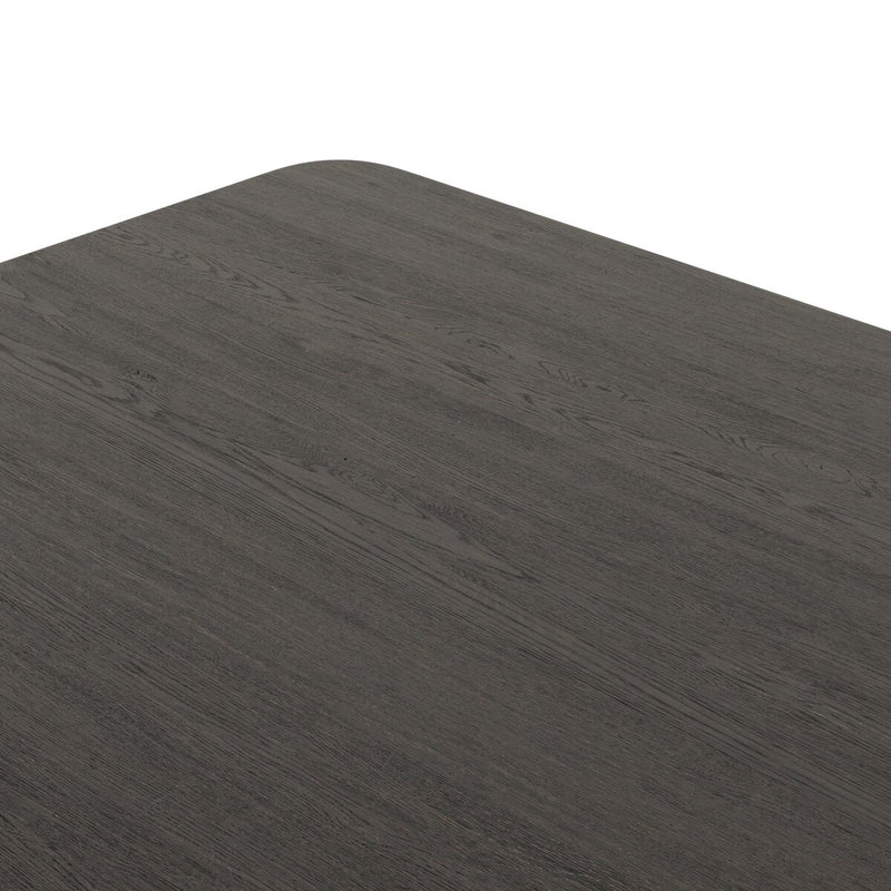 Nadine Dining Table - Smoked Black Oak Veneer