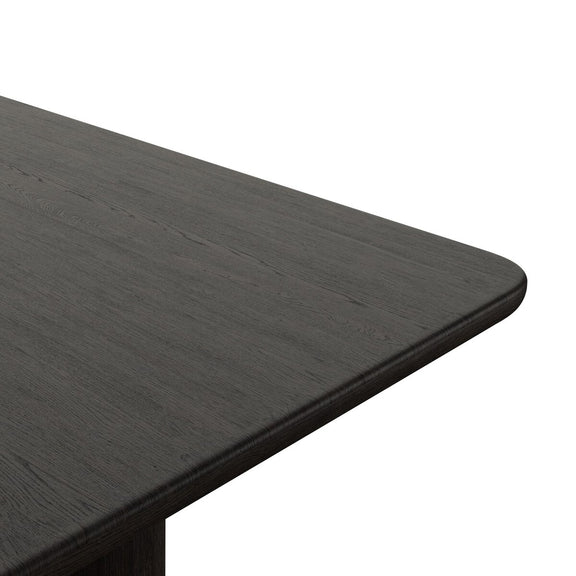 Nadine Dining Table - Smoked Black Oak Veneer