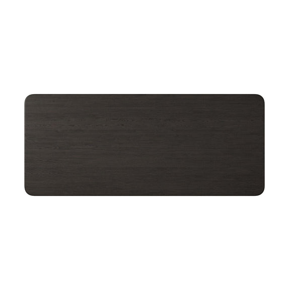Nadine Dining Table - Smoked Black Oak Veneer