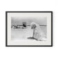 Lois At The Beach by Barbara Alper - Black Maple