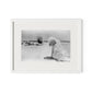 Lois At The Beach by Barbara Alper - White Maple