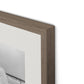 Lois At The Beach by Barbara Alper - Rustic Walnut