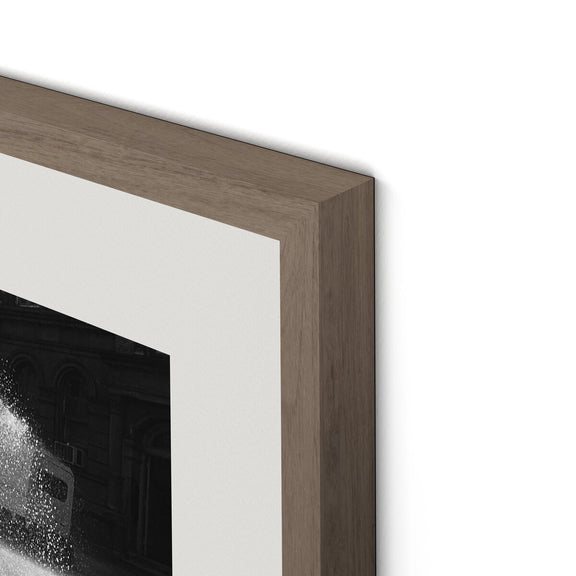 New York Summer by Barbara Alper - Rustic Walnut