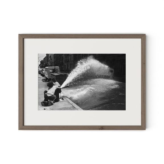 New York Summer by Barbara Alper - Rustic Walnut