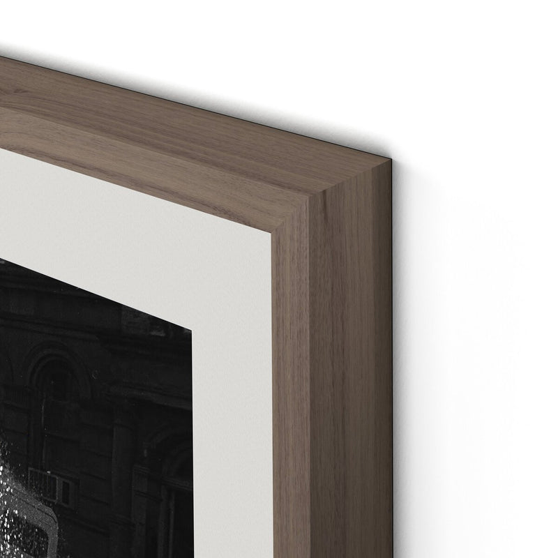 New York Summer by Barbara Alper - Rustic Walnut