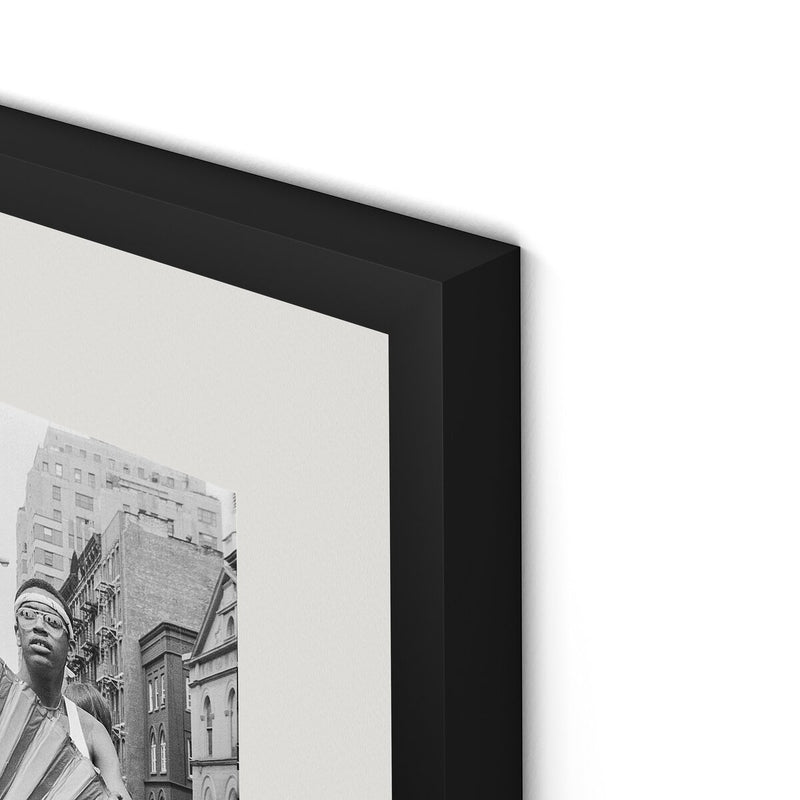 Marsha P. Johnson At Pride March by Barbara Alper - Black Maple