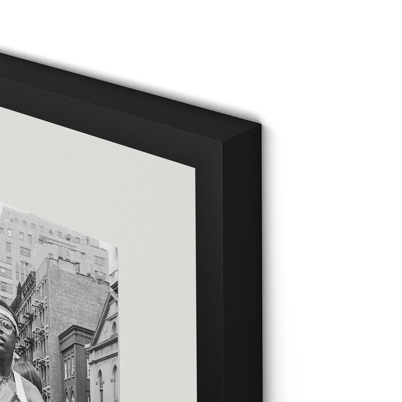 Marsha P. Johnson At Pride March by Barbara Alper - Black Maple