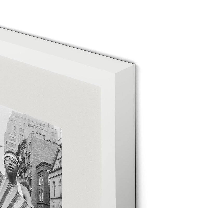 Marsha P. Johnson At Pride March by Barbara Alper - White Maple