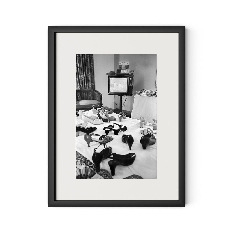 Shoe Convention by Barbara Alper - Black Maple