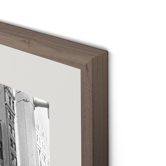 Sounds Of The City by Barbara Alper - Rustic Walnut