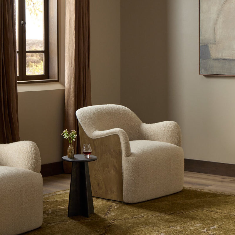 Doray Swivel Chair - Ellis Birch