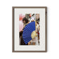 Johnson & Others At Pride March by Barbara Alper - Rustic Walnut