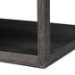 Bucco Rectangular Coffee Table - Black Oak Solid