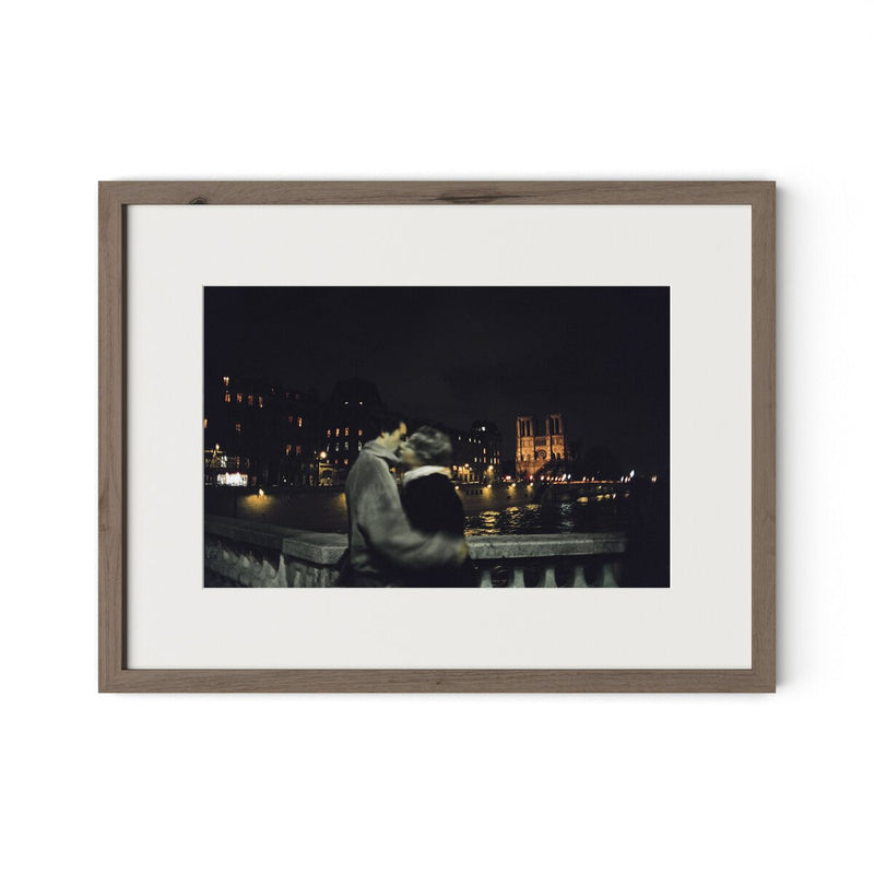 Evening Embrace by Barbara Alper - Rustic Walnut