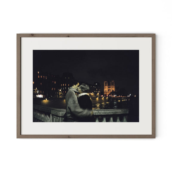 Evening Embrace by Barbara Alper - Rustic Walnut