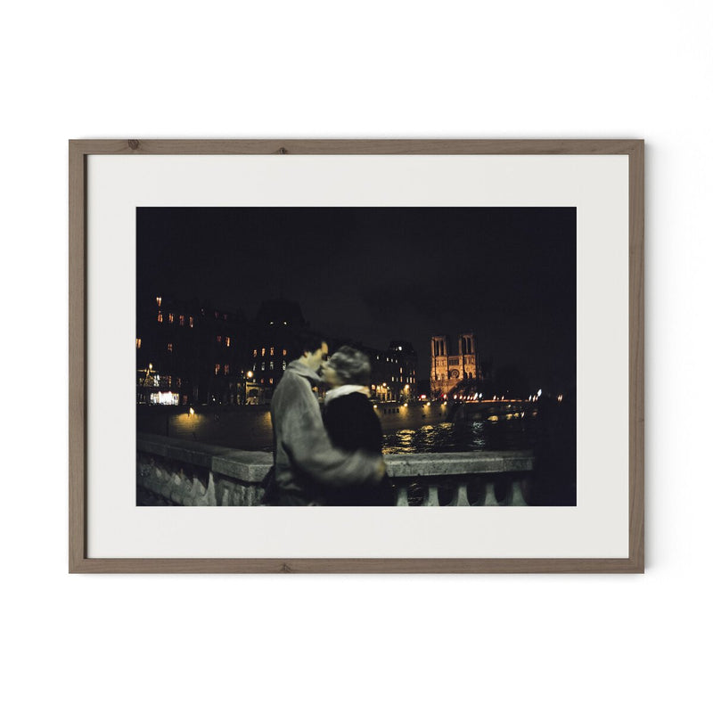 Evening Embrace by Barbara Alper - Rustic Walnut